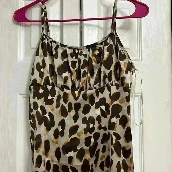Cheetah Print Mid Calf Dress - Picture 1 of 5